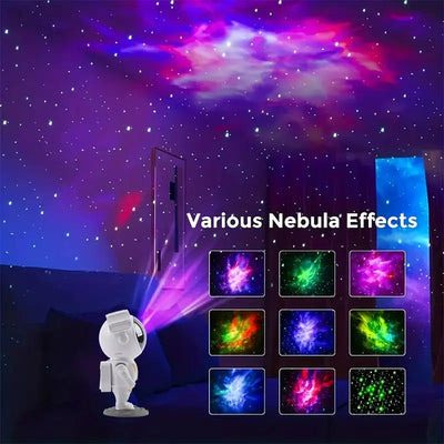 Imported Astronaut Galaxy Projector Light